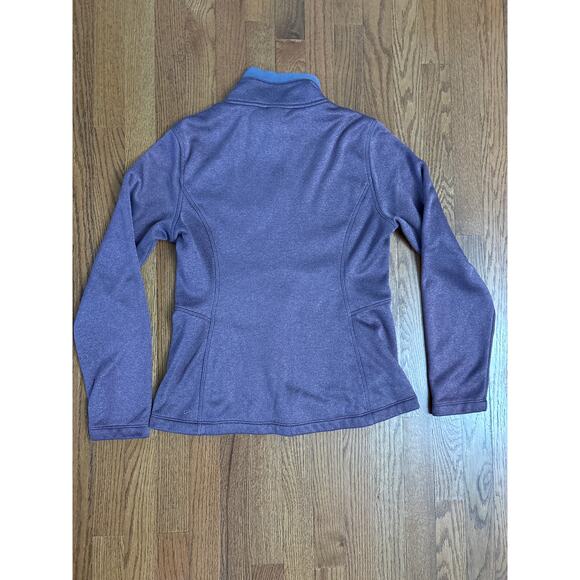 The North Face Women’s Full Zip Sweater Sweatshirt Purple Size Medium- EUC - Picture 6 of 6